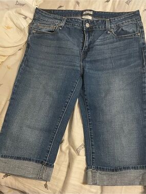 Women’s Levi's Dark Blue Denim 515 Capris